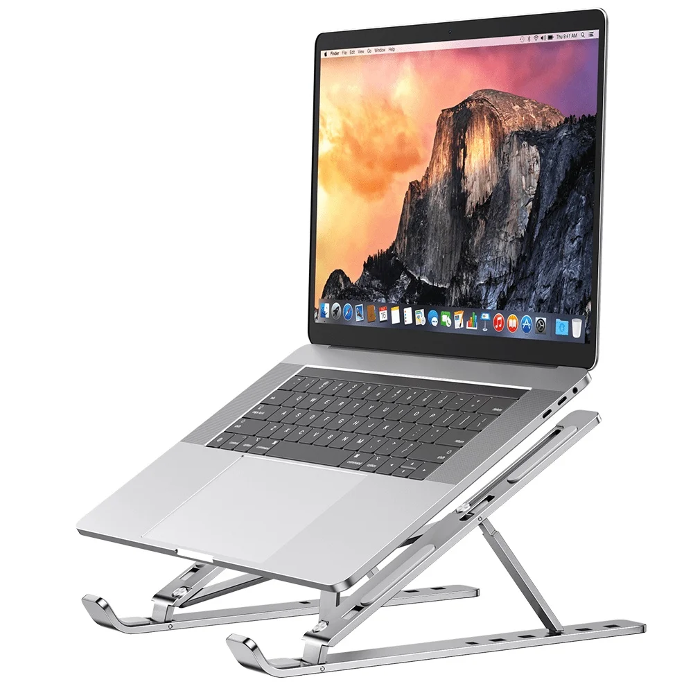 

Portable Laptop Stand Aluminum Notebook Support Computer Bracket/Macbook Air Pro Holder Accessories Foldable Lap Top Base For Pc