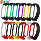 Ремешок силиконовый для смарт-часов Xiaomi Mi Band 5 6, сменный спортивный браслет для Xiaomi Mi Band5 6