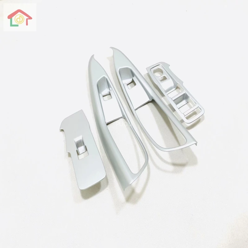 

For Chevrolet Trax Tracker 2014-2020 car ABS chrome armrest Handrail inner door Window glass switch panel cover trim frame 4pcs