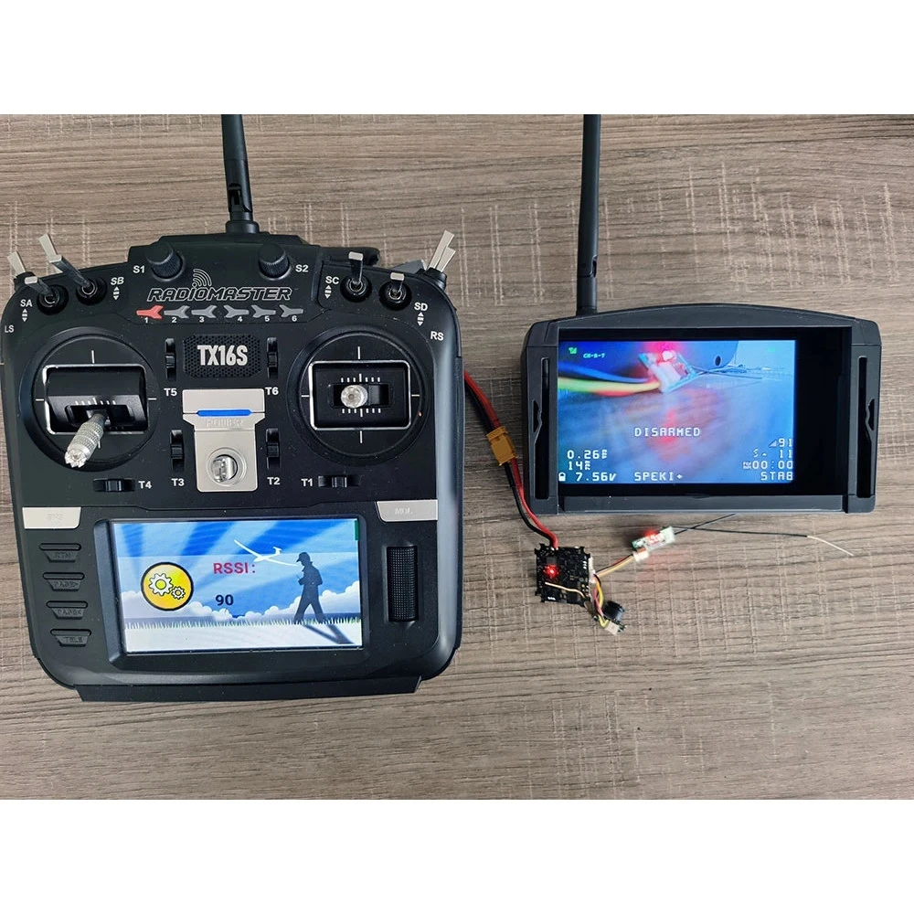 1 2g Happymodel Speki + Micro 2 4G 12CH приемник совместимый DSM2/DSMX/SRXL с усилителем мощности RSSI