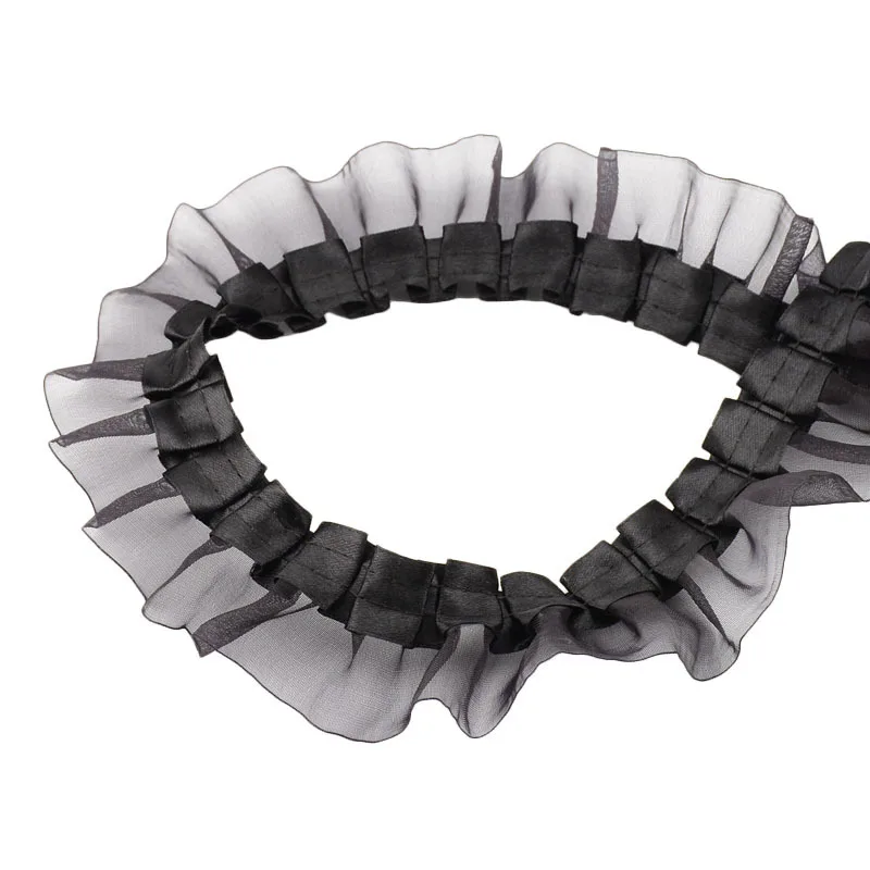 

Multicolor 1 meter katoen borduren kant kraag Stof Naaien Applique DIY lint trim bridal jurk Mooie gift verpakking Materiaal