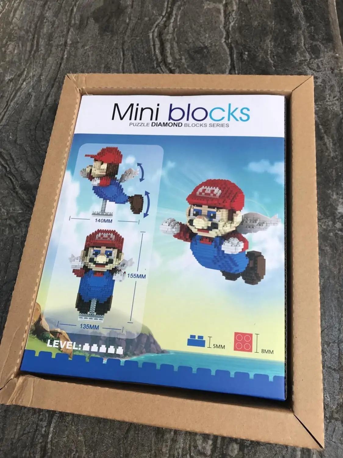 YZ 1012pcs Mario Mini Blocks Assemblage Toys Luigi Plastic Building Bricks Children Present Christmas Gifts for Kids 66529 | Игрушки и