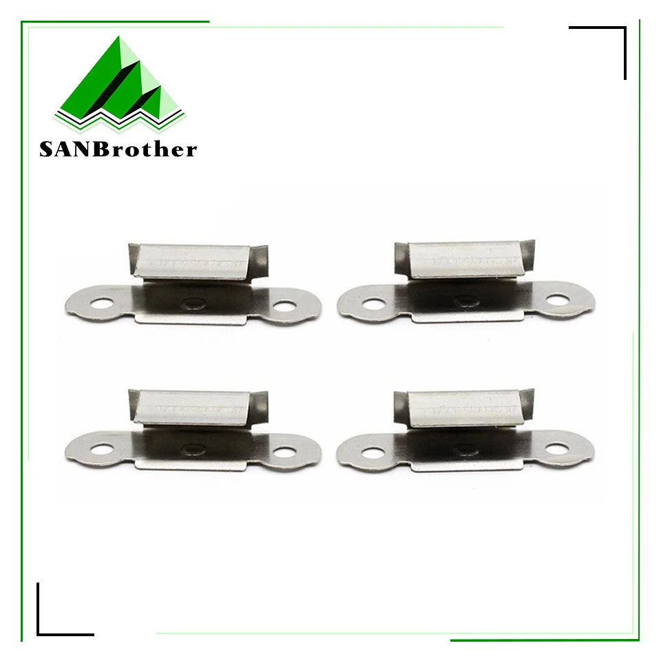 

Запчасти для 3D-принтеров 4 шт./лот для строительной платформы UM3 UM2 стеклянный фиксатор из нержавеющей стали стеклянный зажим для подогрева кровати