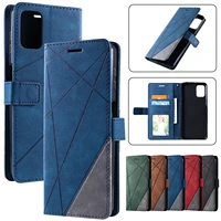 leather flip cover for moto g8 power lite g9 play e7 plus card slots stand bag holder soft business