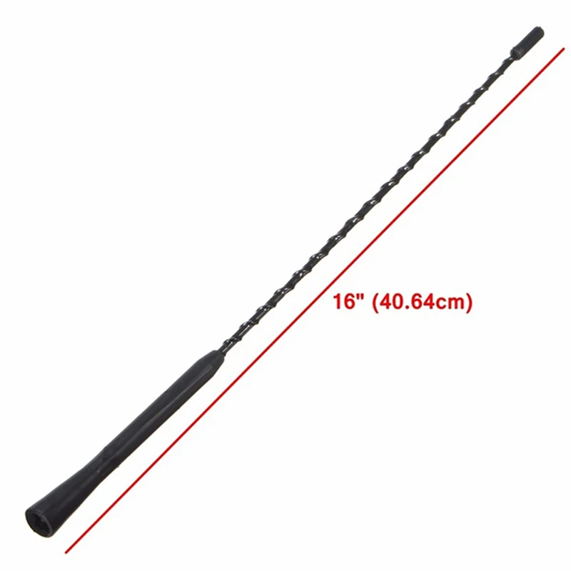 1PC 16&quot Replacement Car Radio Stereo Aerial Bee Sting Mast Antenna Black | Автомобили и мотоциклы
