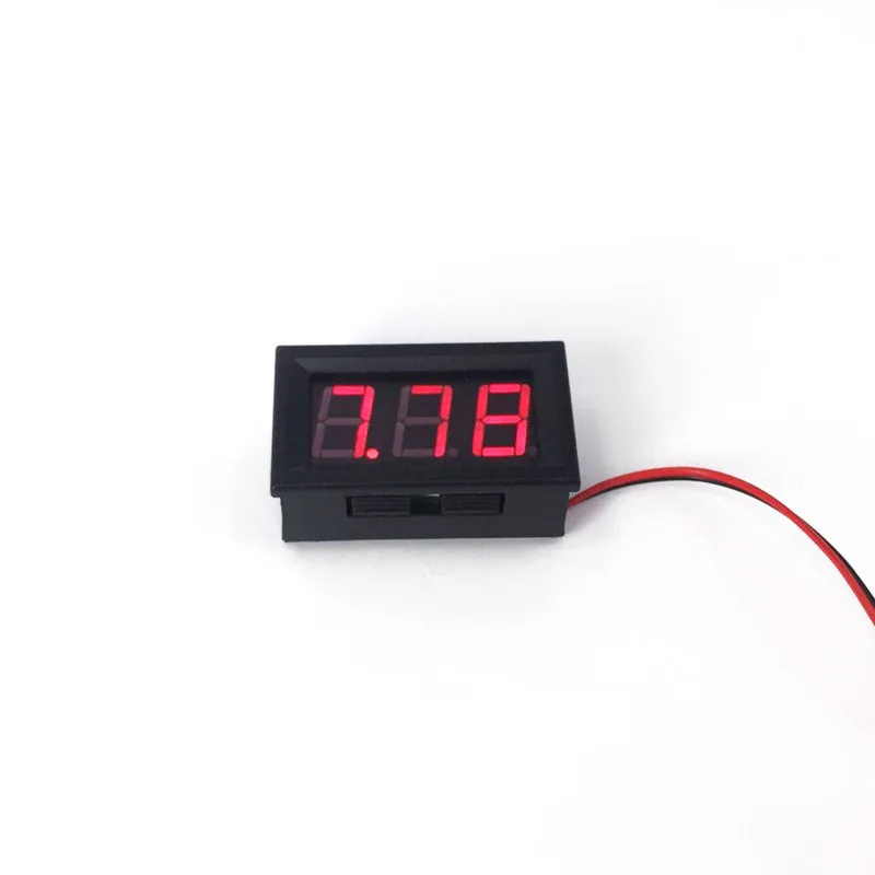 Digital Voltmeter DC 4.5V to 30V Voltage Panel Meter For 6V 12V Electromobile Motorcycle Car | Инструменты
