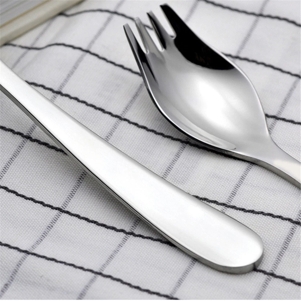 304 суповая ложка из нержавеющей стали многофункциональная для салата вилка