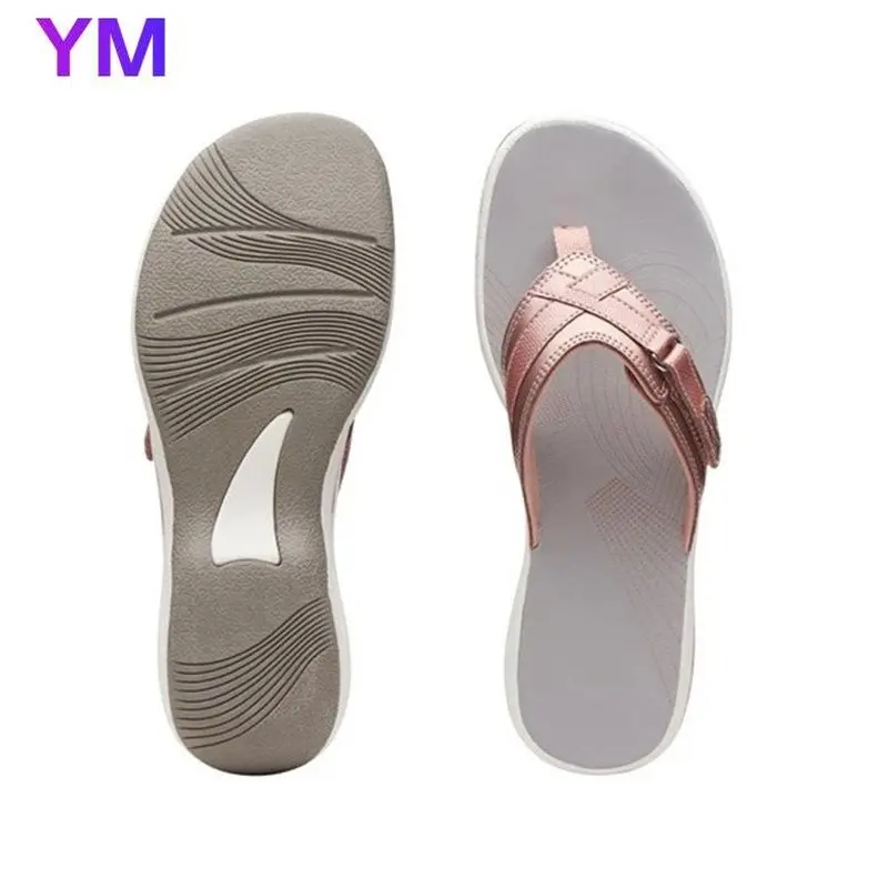 

Bohemia 2021 Women Summer Slipper Fashion Beach Sandals Female Flip Slip Casual Flat Slides Ladies Shoes Outdoor Zapatilla Mujer