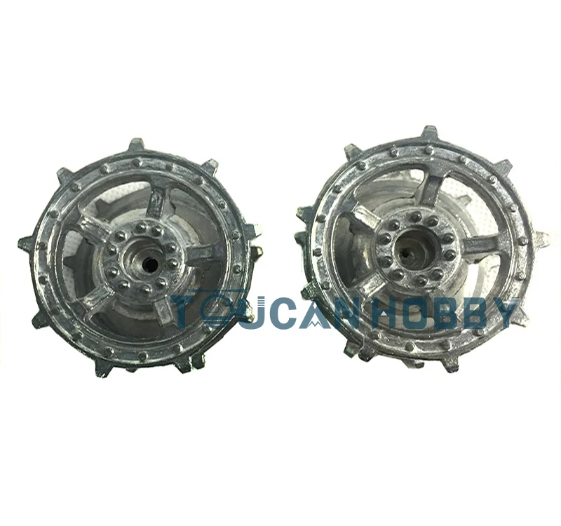 HengLong 1/16 масштаб Король тигр RC Танк 3888 3888A металлические звездочки колеса для