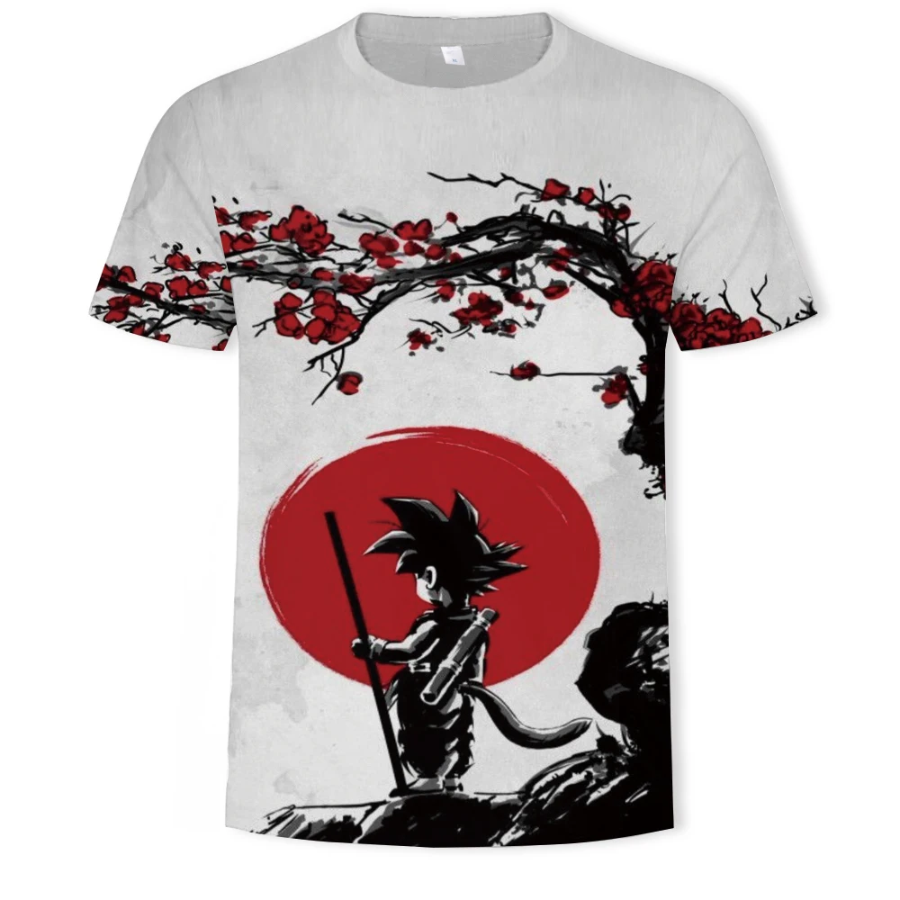 

Anime T-shirt Comic Theme Top Fashion Cartoon Graphic T-shirt Men's T-shirt 3DT Shirt Men's and Women's Street Summer 100-6XL