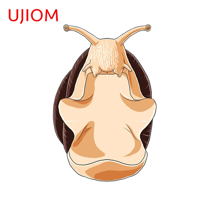 Наклейка с улиткой и медитом UJIOM, обои, Мультяшные животные, Наклейки на стены, домашний декор, комнатные наклейки, устойчивые наклейки, украшение японского искусства