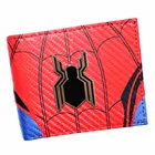 Мужской короткий кошелек с рисунком кошелек с человеком-пауком, модные дизайнерские кошельки для мальчиков с карманом для монет