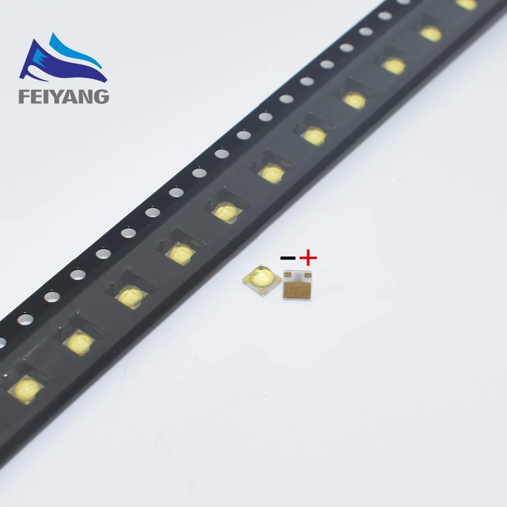 30 шт. светодиодный Подсветка 3 Вт 3В 3030 холодный белый ЖК-дисплей для ТВ Применение