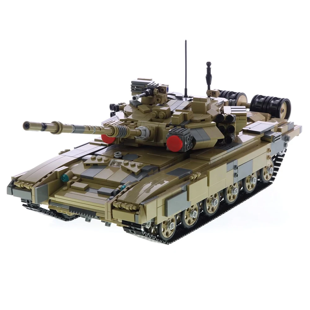 CaDA кирпичи бак 1722 штук военный колесница модель строительные блоки автомобиля