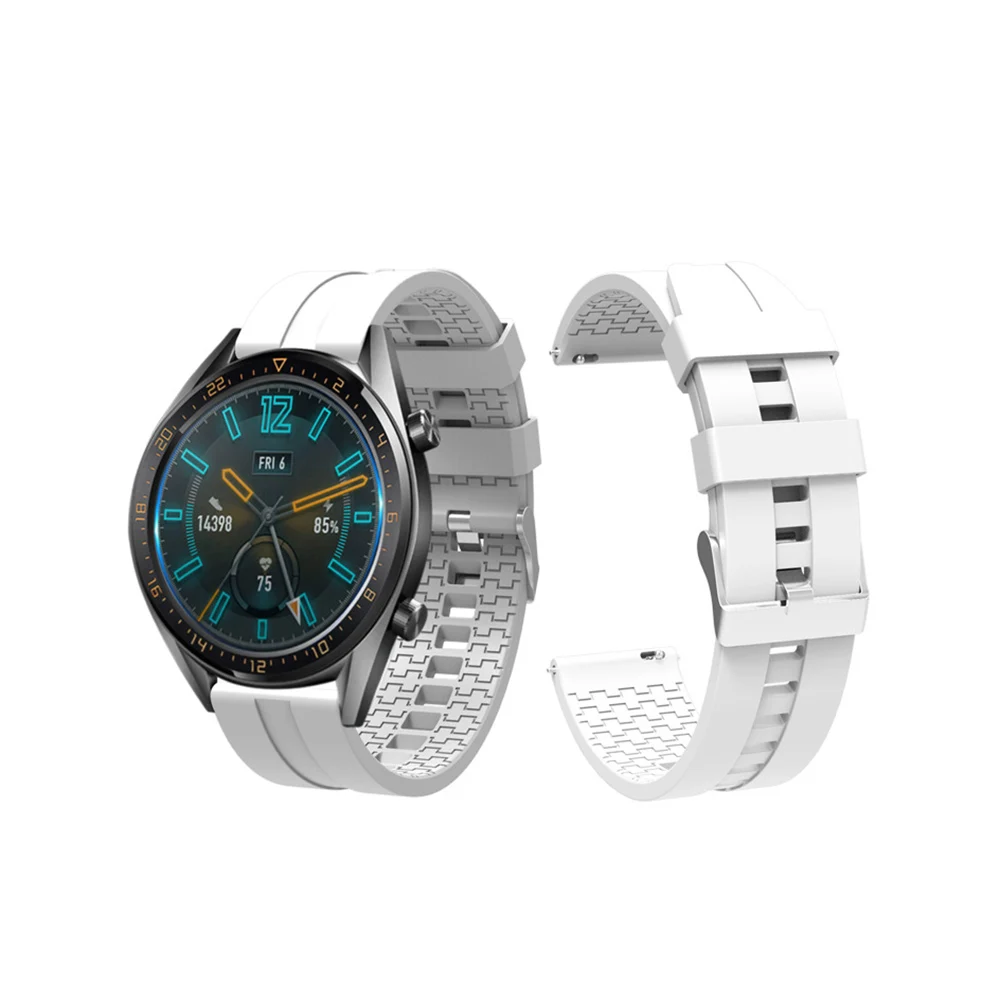 22 мм силиконовый ремешок для часов huawei Watch GT2 Band смарт часы браслет для huawei часы GT2 Браслет замена Correa