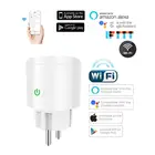 Смарт-розетка Tuya с Wi-Fi и голосовым управлением, 20 А, 16 А, 220 В