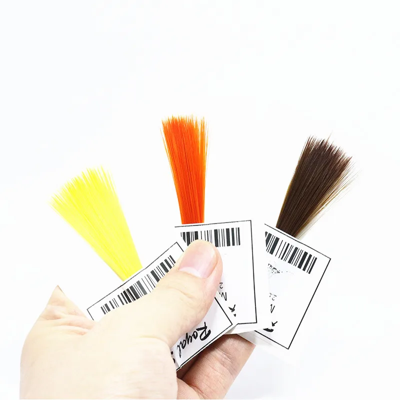 1 букет завязывающих мушек синтетические волокна для хвоста 2 5 дюйма длинные