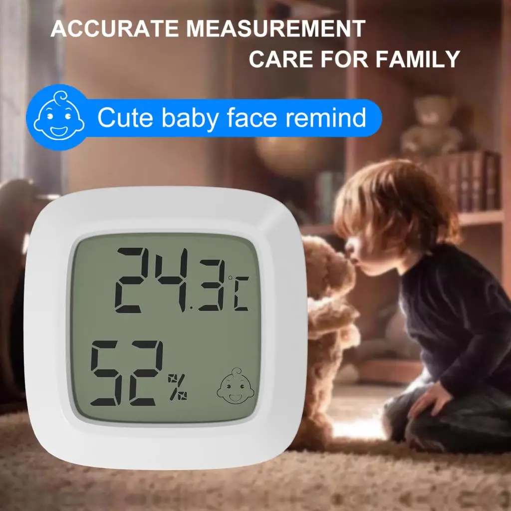 mini lcd digital hygrometer thermometer indoor electronic temperature humidity meter sensor gauge weather station higrometro free global shipping