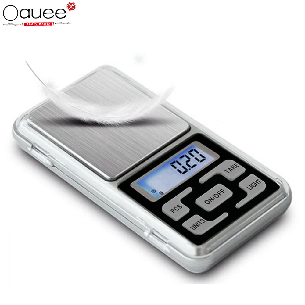 

High Accuracy Mini Electronic Scales 200g/300g/500g x 0.01g /0.1g Pocket Digital Scale For Gold Sterling Silver Jewelry Kitchen