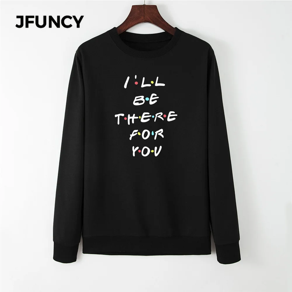 

JFUNCY пуловер с длинными рукавами и круглым вырезом Женская Повседневная Толстовка Оверсайз Женская толстовка с капюшоном 2020 Осенние Топы с ...