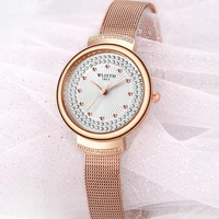 ladies watches top brand luxury female gold diamond dial design waterproof wristwatches simple woman clock gifts reloj de mujer