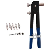 stainless steel rivet manual double handle rivet gun rivet gun pull willow gun metal woodworking hand tools repair kit