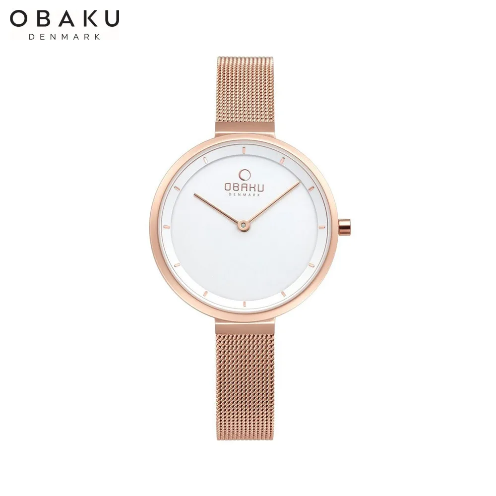 Наручные часы Obaku V225LXVIMV женские кварцевые на браслете |