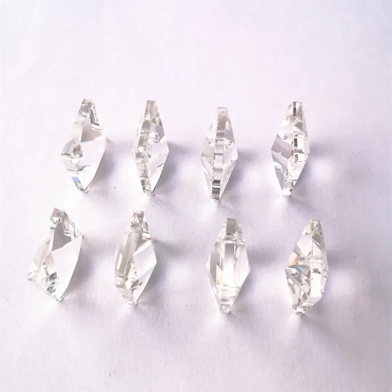 Бесплатная доставка 100 шт./лот 16 мм стеклянные хрустальные Квадратные бусины k9 в 2