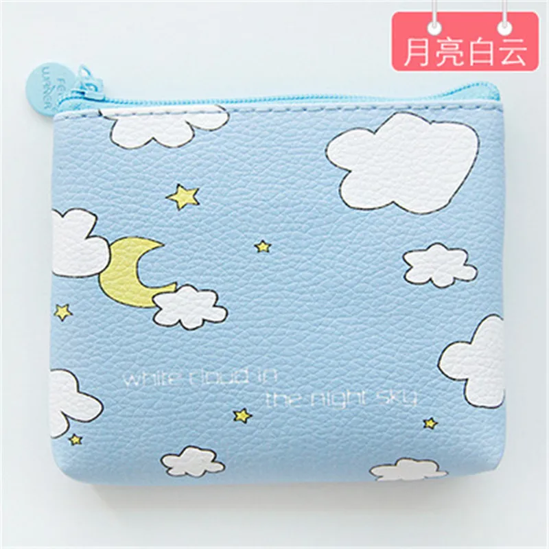 Летние Новые брендовые кожаные кошельки маленькие свежие повседневные PU кошелек