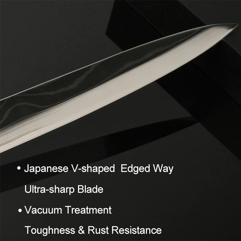 11 дюймов суши Sahimi Ножи японской дамасской VG10 Сталь Ультра Sharp Yanagiba рыб