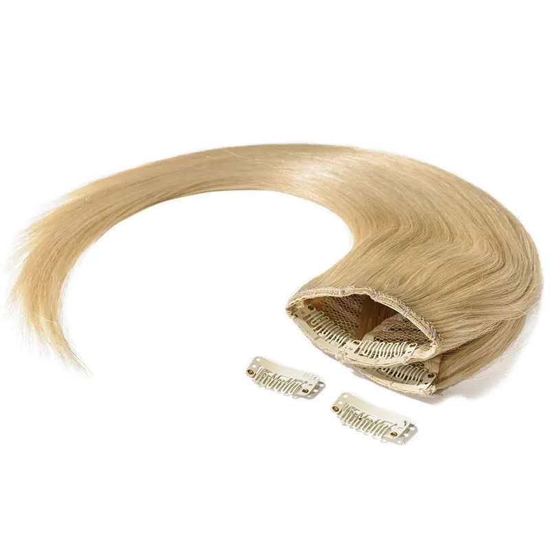 SEGO 1"-22" 80 г-100 г, Одна Деталь настоящие человеческие волосы для наращивания 1 p/w 5 клипс, Non-Волосы remy шт Прямые бразильские волосы
