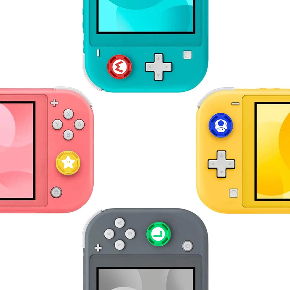 4 шт. силиконовые колпачки для джойстика Nintendo Switch/Lite/OLED | Электроника