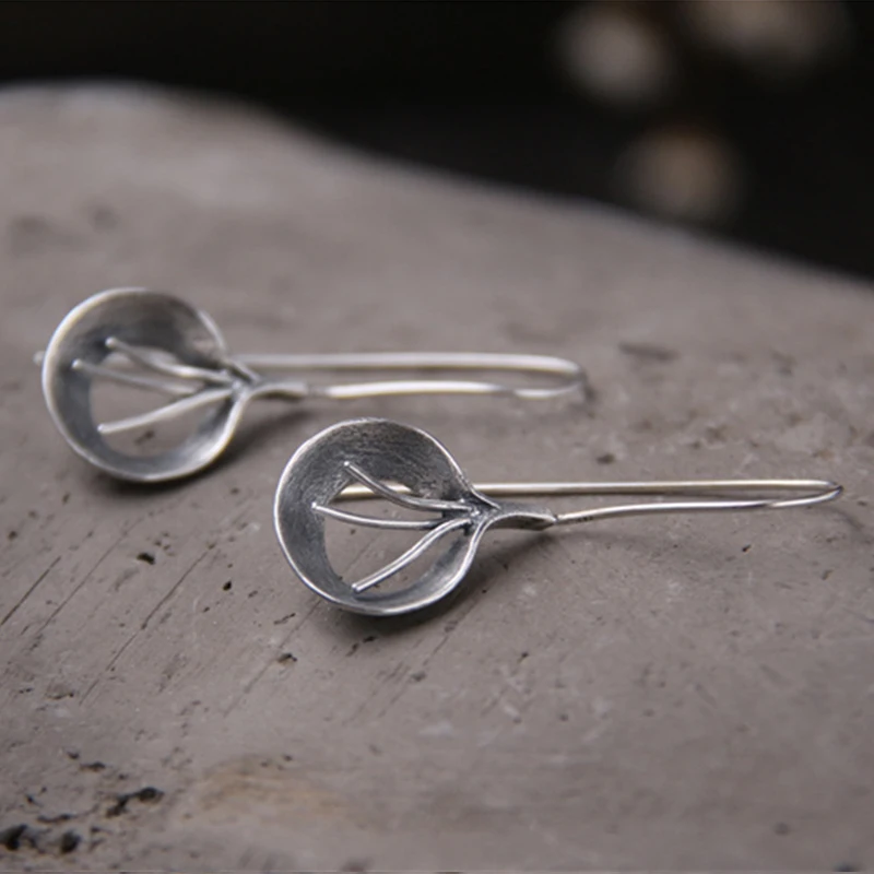 Фирменные модные этнические богемные серьги ювелирные изделия в виде листьев