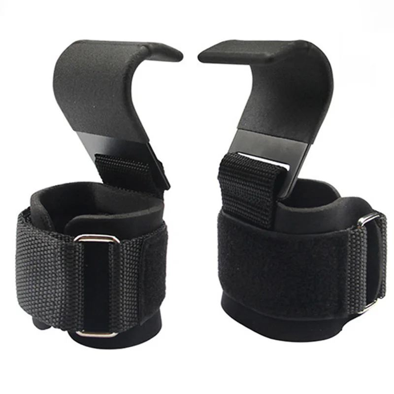 Крючки для тяжелой атлетики набор фитнеса в тренажерном зале наручные Ремешки