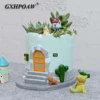 country style succulents resin flower pots creativity house design sculpture art garden potted home decoration crafts ornaments