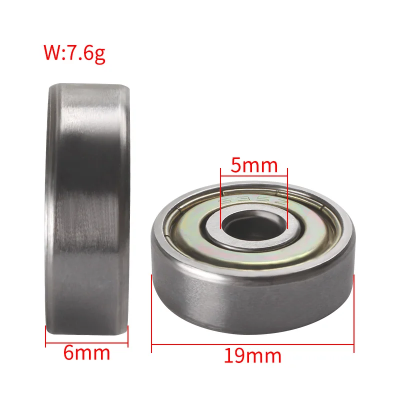 10 шт. ABEC-5 фланцевый шарикоподшипник 608zz 623zz 624zz 625zz 635zz 626zz 688zz 3D принтеры части глубокий паз фланцевый шкив колеса