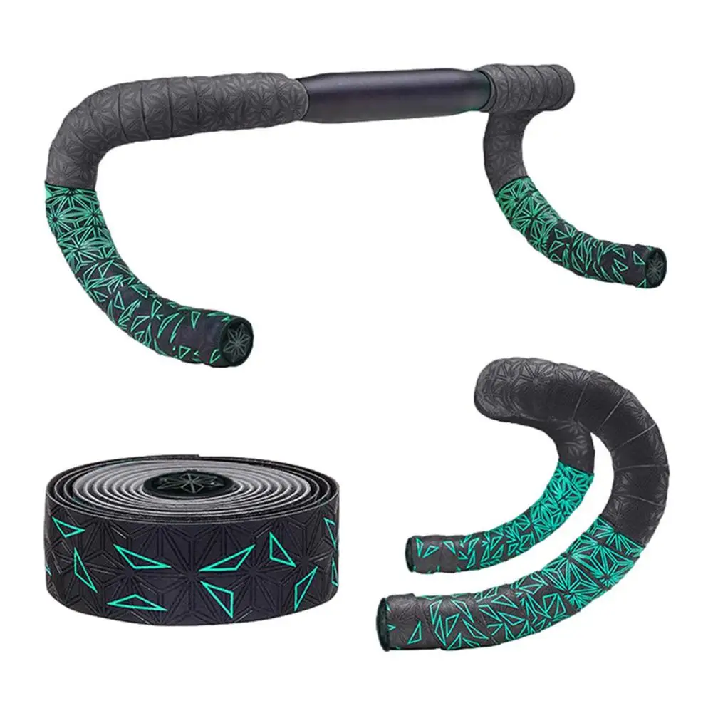 

Soft Road Bike Bicycle Handlebar Tape Bartape Camouflage Cycling Handle Belt Tape EVA Handle Bar Damping Anti-Vibration Wrap