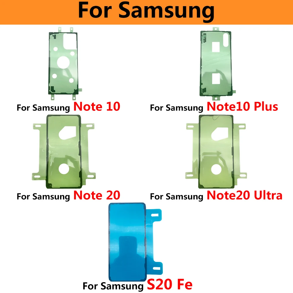 Наклейка на заднюю крышку корпуса водонепроницаемая клейкая лента батарею для