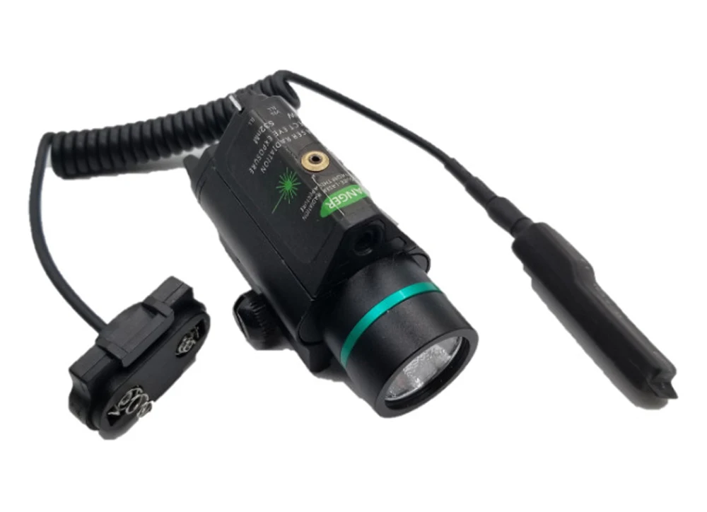 Lanterna com 20mm Apto para 20mm Tactical Combo Metal Verde Dot Laser Sight Led Ferroviário Weaver Picatinny Arma Glock Red 13 High Quality Esporte e Lazer