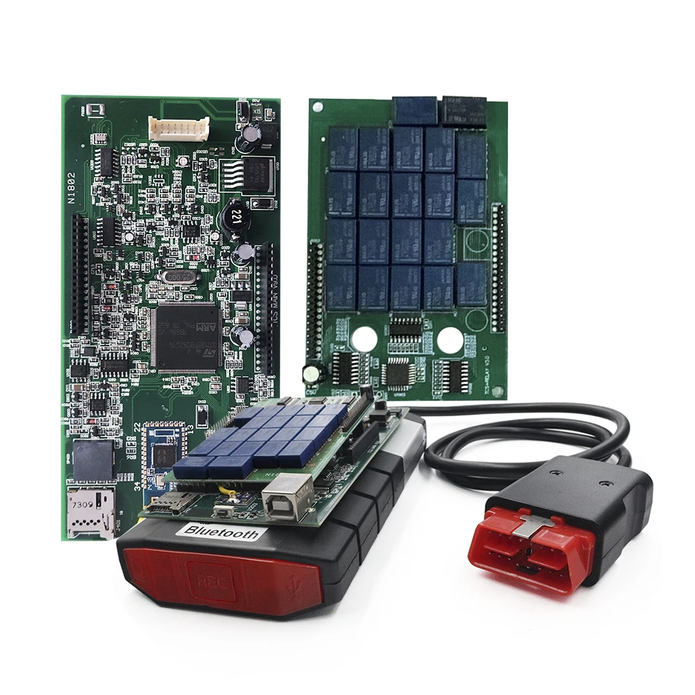 Top For TCS PRO V9.0 BT OBD2 Scanner Double PCB 2018.R0/2017.R3 Keygen Pro Car/Truck Diagnostic Tool Free Ship | Автомобили и