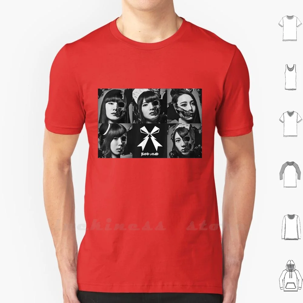 Band Maid T Shirt Men Women Teenage Cotton 6xl