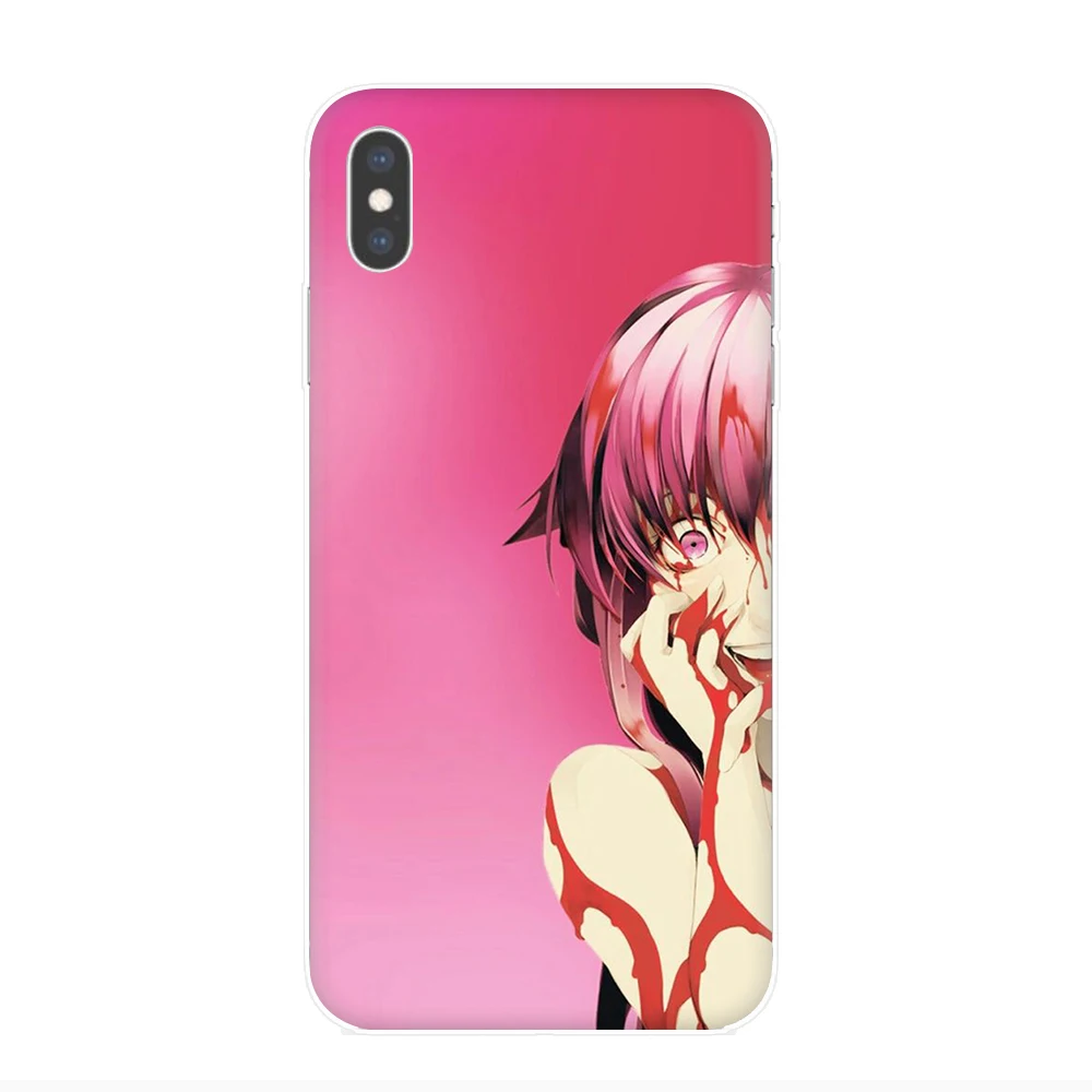Чехол Mirai Nikki Future Diary Gasai Yuno для iphone 5 5s SE 2020 5C 6 6s 7 8 Plus X XR XS Max 11 Pro | Мобильные телефоны