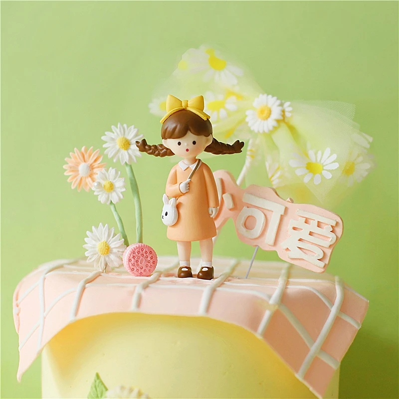 Выходное платье с солнечным цветком маленькие маргаритки счастливые топперы для