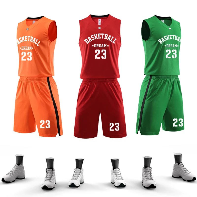 DIY Для мужчин трикотажные баскетбольные униформа для игры в баскетбол колледже