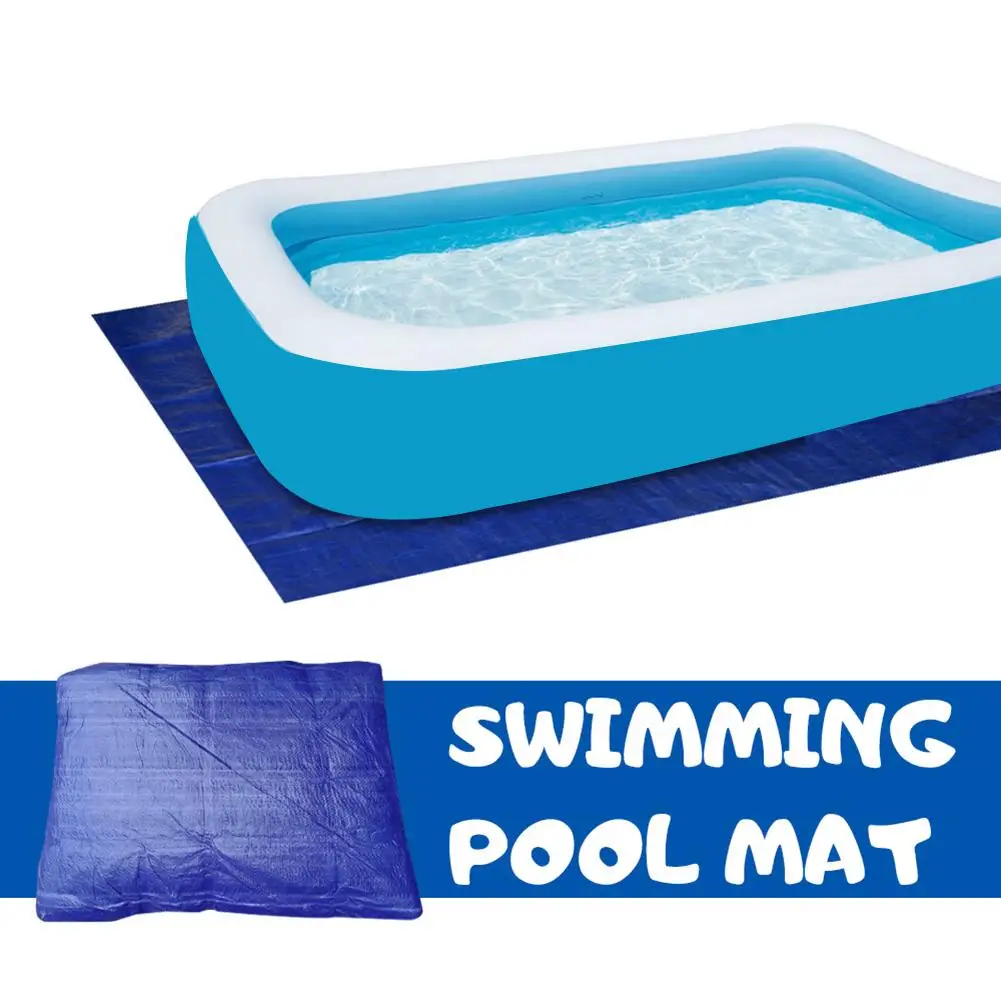 

Утолщенный складной коврик для бассейна, Солнцезащитный водонепроницаемый пыленепроницаемый защитный чехол для сада, бассейна, Пыленепро...
