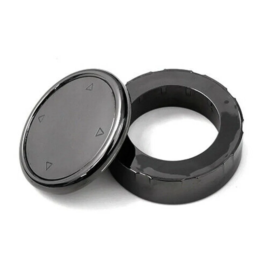

Trim Multimedia Knob Cover Big Black Car Cover For BMW F10 F20 F30 F32 F33 F34 Knob Newest Reliable