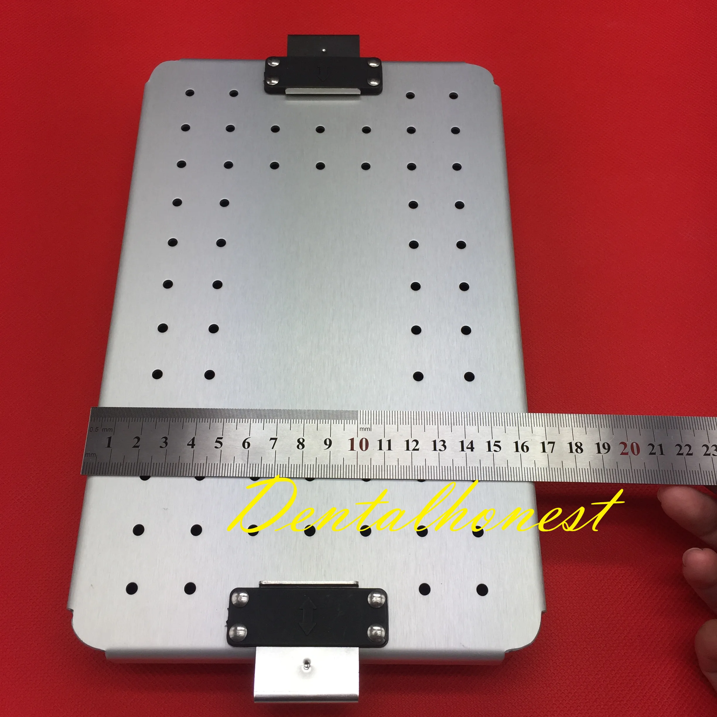 1 Набор Серебристый Алюминиевый сплав чехол для стерилизации коробка