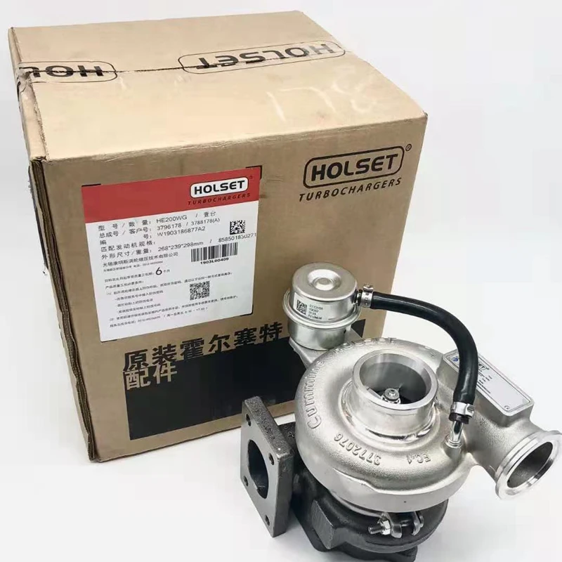 

Новый оригинальный Турбокомпрессор HOLSET HE200WG 3787922 3787923 3796178 3788175 3788178 Турбокомпрессор Для CUMMIN * S ISF2.8 2.8L 105KW Diesel