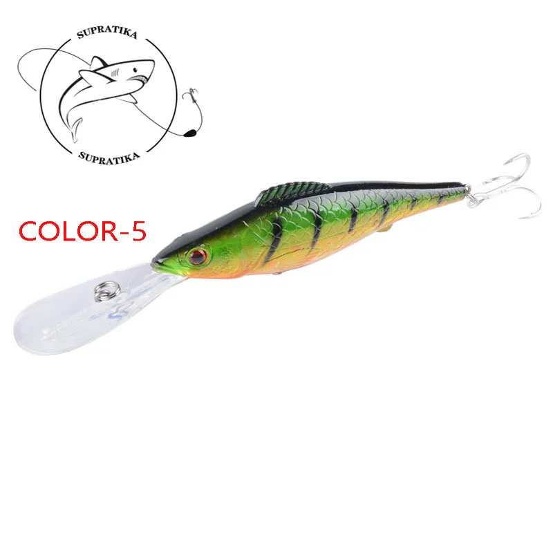 

126mm/14,76g искусственные приманки Minnow плавающий воблер пресноводный Пластик для доставки прикорма и оснастки 3D глаза анти-коррозия жесткая пр...