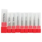 3X4DX50L HRC55 3 фреза из карбида канавки Вольфрамовая Концевая фреза ЧПУ Инструмент для алюминия стекловолокна акрила дерева меди пластика